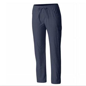 Columbia Womens Roll-up Pants (Nocturnal/Dark Blue, Small)